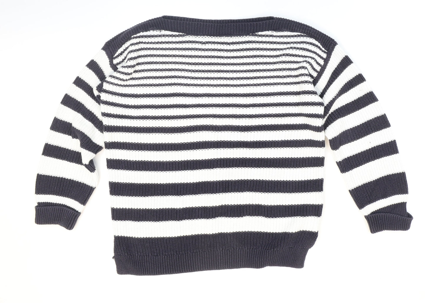Womens UK Size M Marks and Spencer Blue Pullover Jumper