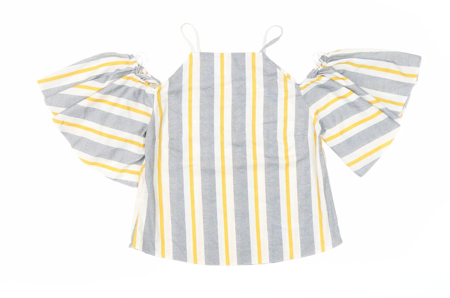 Womens UK Size 6 Select Yellow Basic Blouse