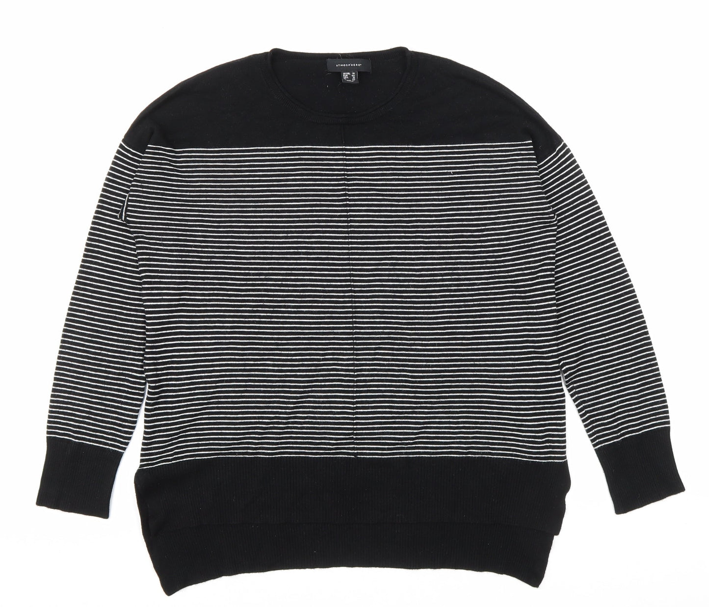 Womens UK Size 14 Atmosphere Black Pullover Jumper