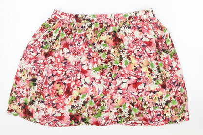 Womens UK Size 14 Spirit Flare Chiffon Skirt