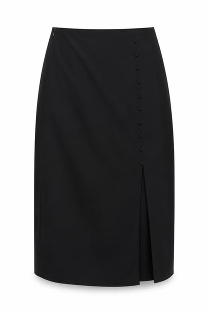 Womens UK Size 10 Nasty Gal Straight & Pencil Chiffon Skirt