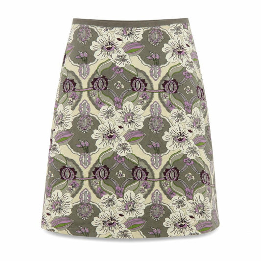 Womens UK Size L H&M A-Line Canvas Skirt