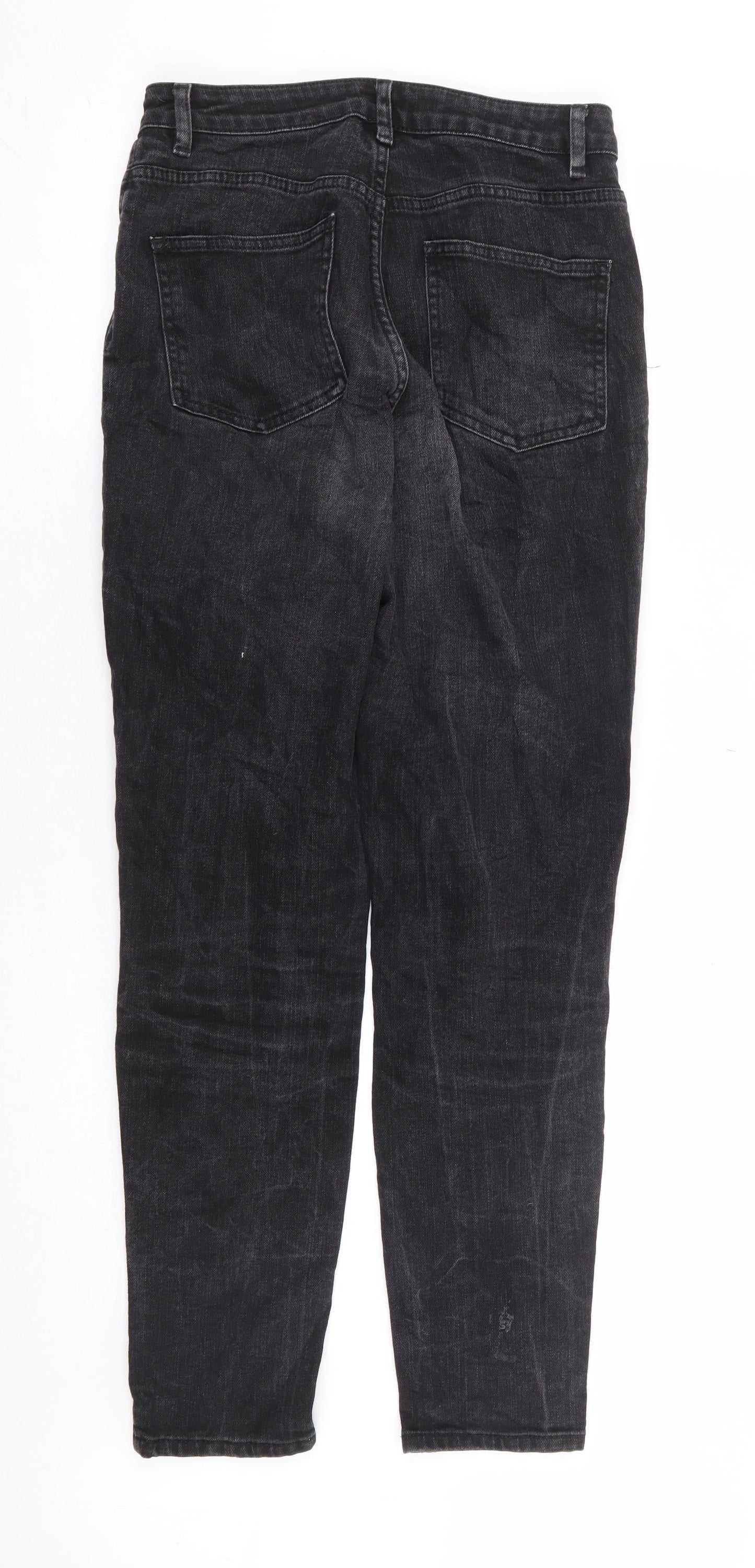 ASOS Mens Black Cotton Skinny Jeans Size 30 in L32 in Regular Zip