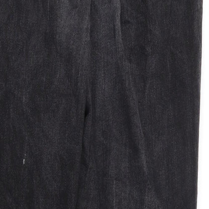 ASOS Mens Black Cotton Skinny Jeans Size 30 in L32 in Regular Zip