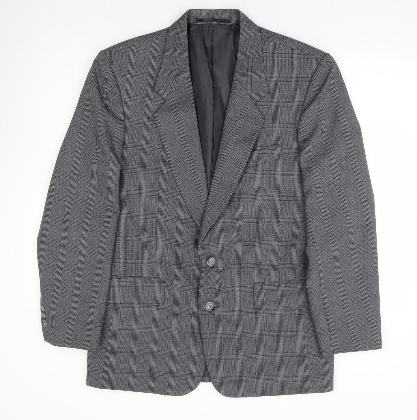 Mens UK Size 38 C&A Regular Grey Suit Jacket
