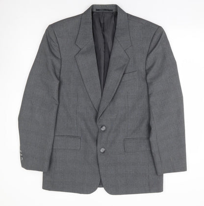 Mens UK Size 38 C&A Regular Grey Suit Jacket