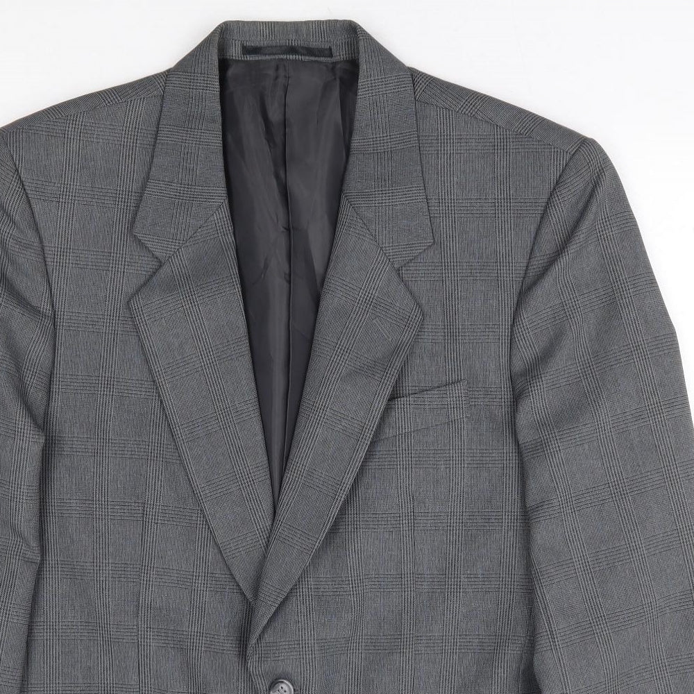 Mens UK Size 38 C&A Regular Grey Suit Jacket