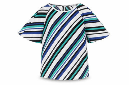 Womens UK Size 10 George Multicoloured Basic T-Shirt