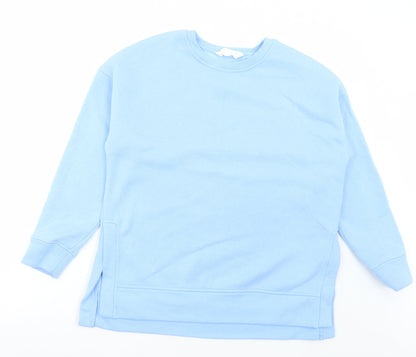 Primark Womens Blue Cotton Pullover Sweatshirt Size S Pullover