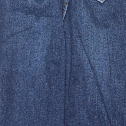 Womens UK Size 8 Marks and Spencer Regular Fit Skinny Blue Jeans