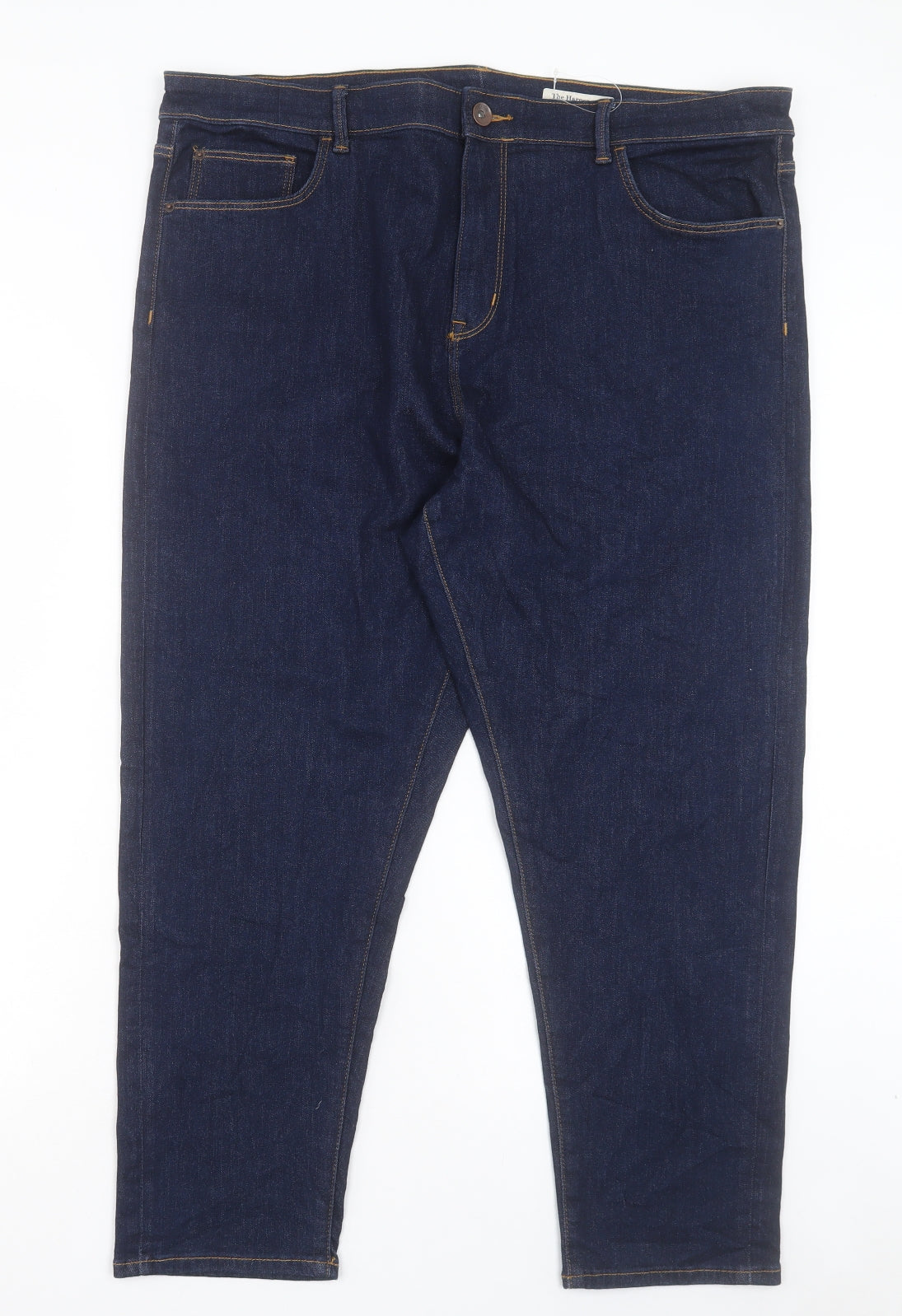 Womens UK Size 22 Marks and Spencer Regular Fit Straight Blue Jeans