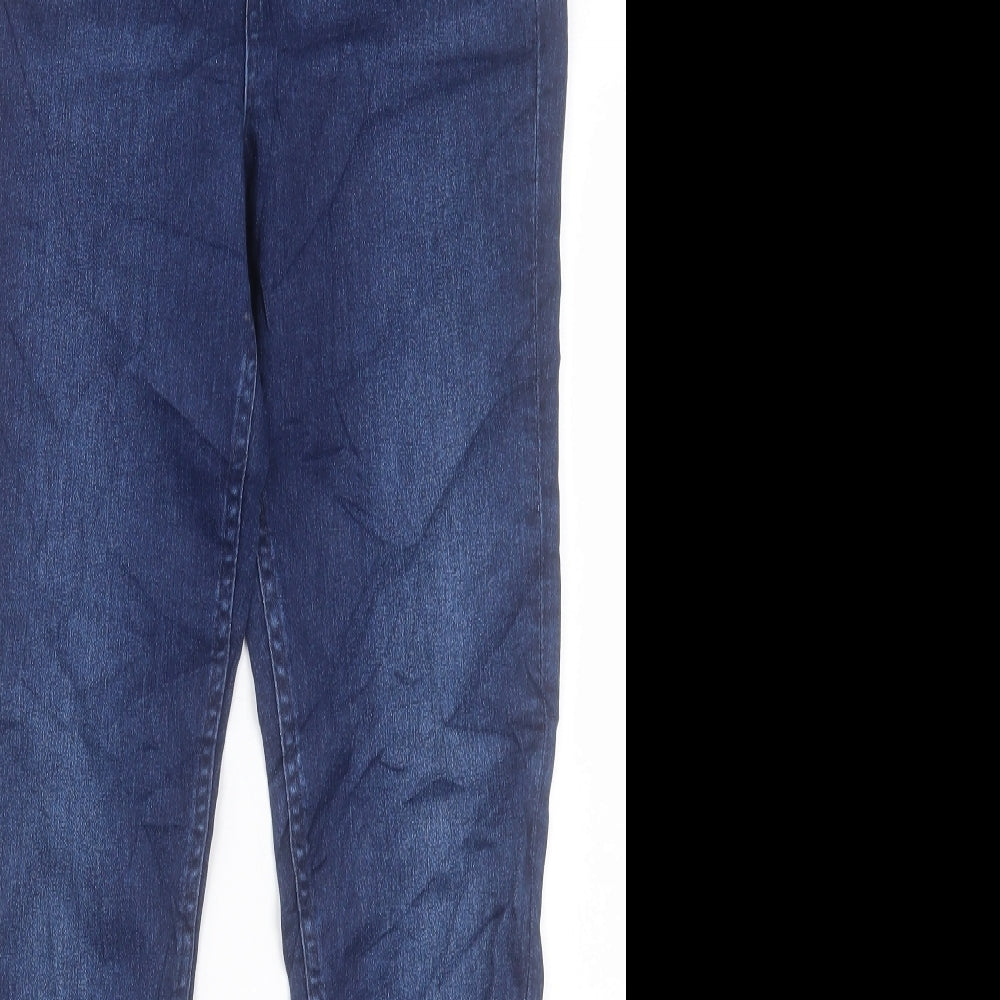 Womens UK Size 10 Marks and Spencer Regular Fit Skinny Blue Jeans