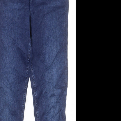 Womens UK Size 10 Marks and Spencer Regular Fit Skinny Blue Jeans