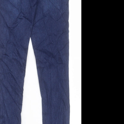 Womens UK Size 10 Marks and Spencer Regular Fit Skinny Blue Jeans