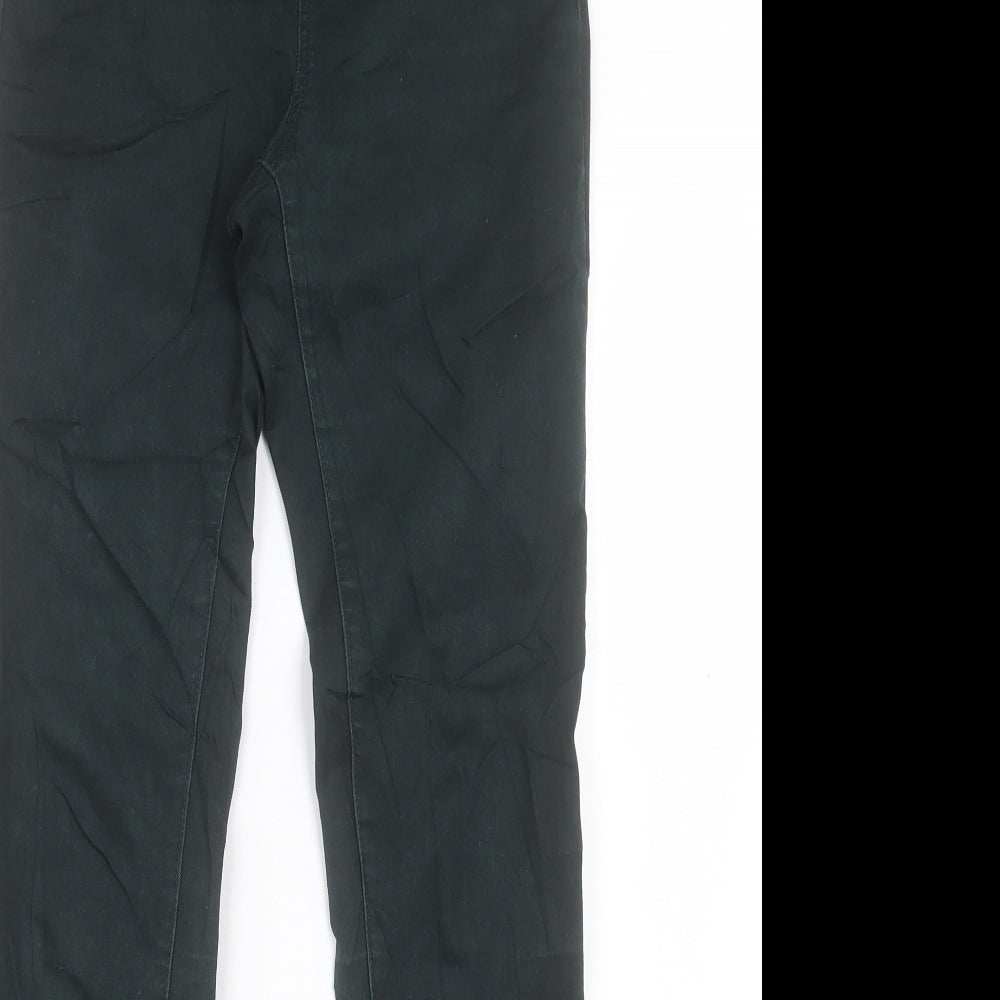 Womens UK Size 8 H&M Regular Fit Jegging Green Trousers