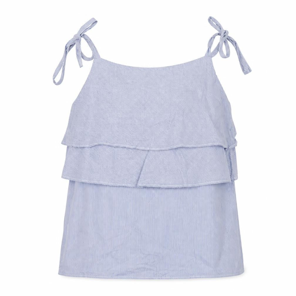 Womens UK Size 10 NEXT Blue Basic Tank