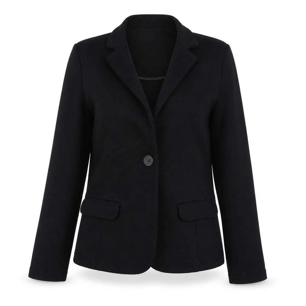 Womens UK Size 12 George Regular Black Suit Jacket