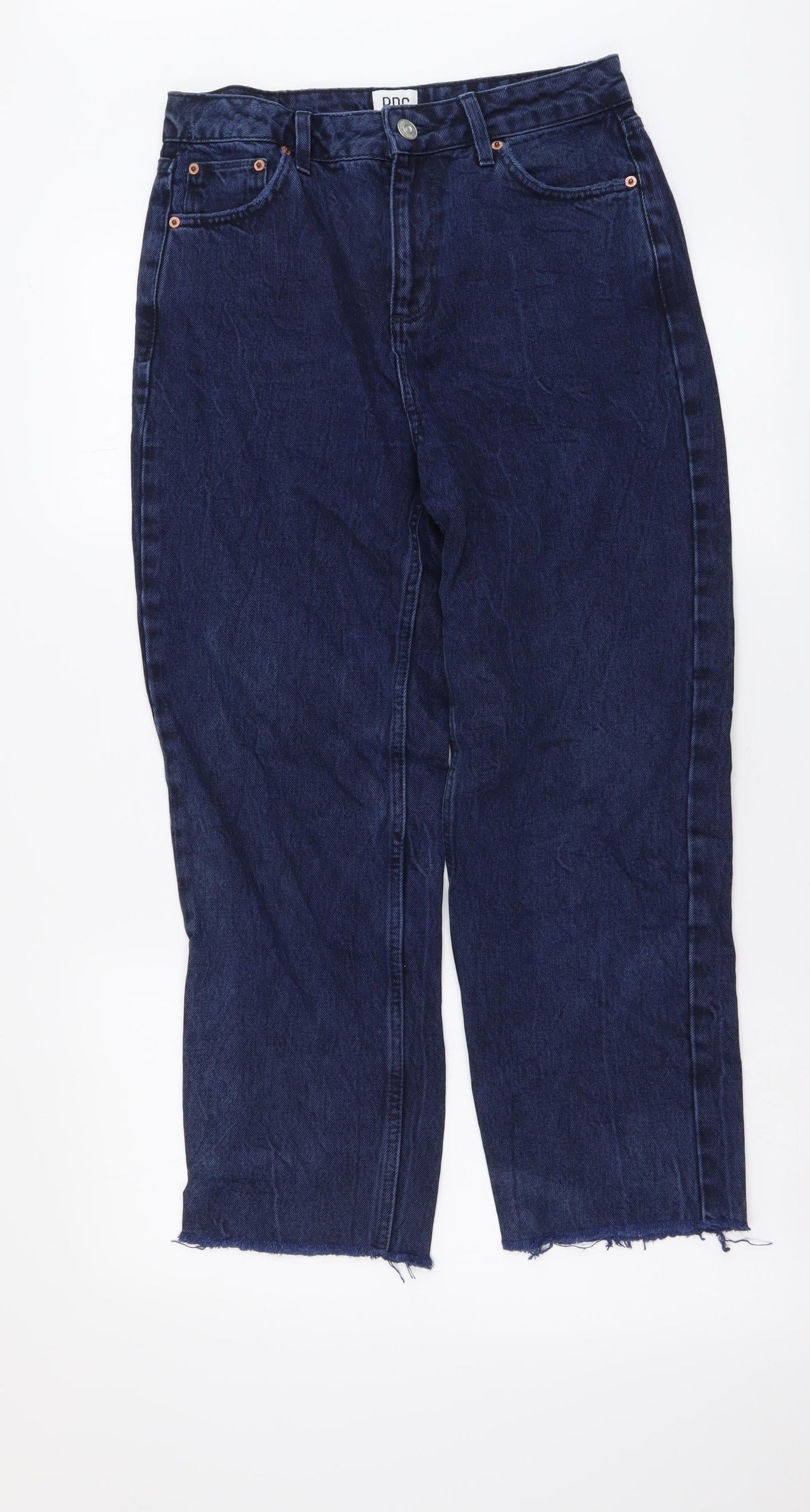 Urban Outfitters Womens Blue Cotton Mom Jeans Size 28 in L30 in Regular Button