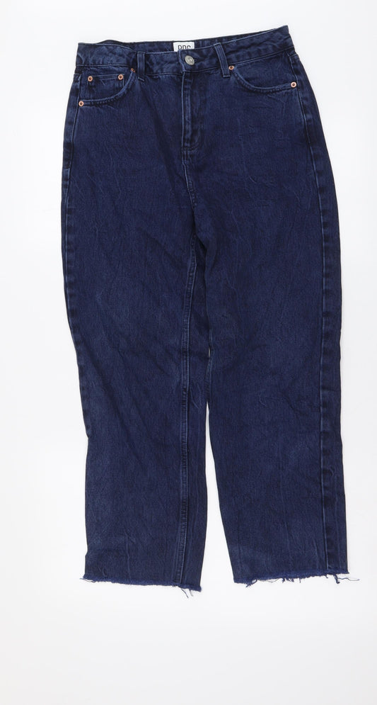 Urban Outfitters Womens Blue Cotton Mom Jeans Size 28 in L30 in Regular Button