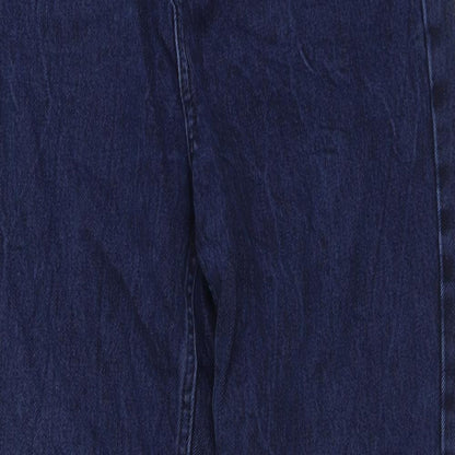 Urban Outfitters Womens Blue Cotton Mom Jeans Size 28 in L30 in Regular Button