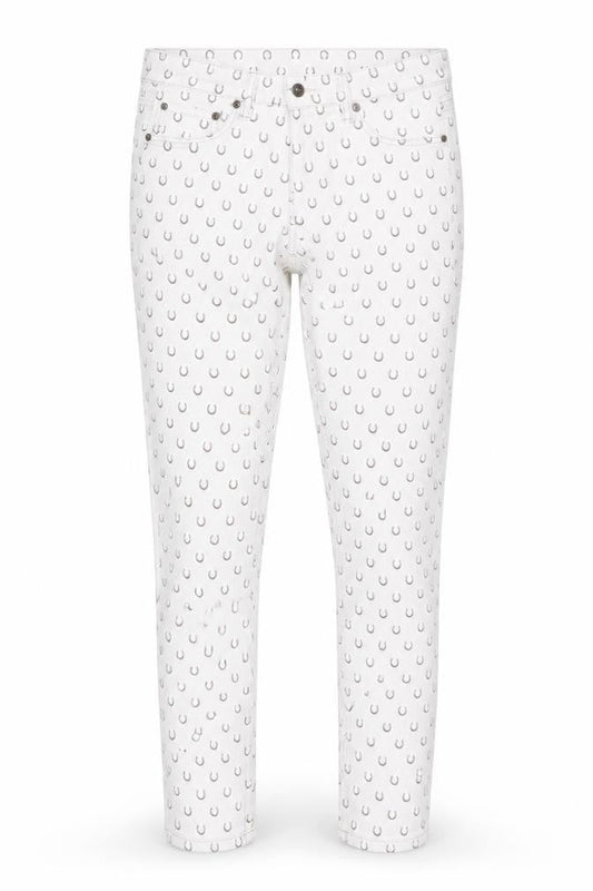 Womens UK Size 12 Great Plains Regular Fit Skinny White Jeans