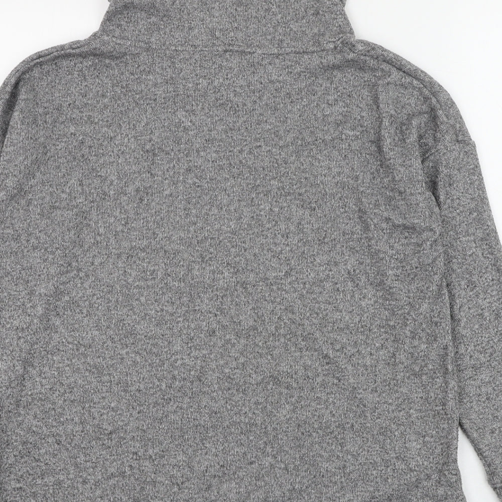 F&F Womens Grey Polyester Pullover Sweatshirt Size 10 Pullover