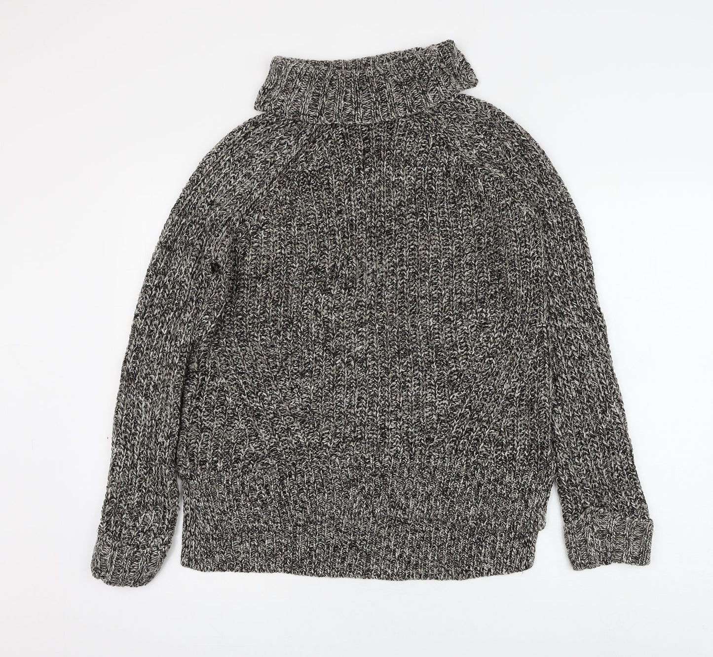 Womens UK Size 8 Topshop Grey Pullover Jumper