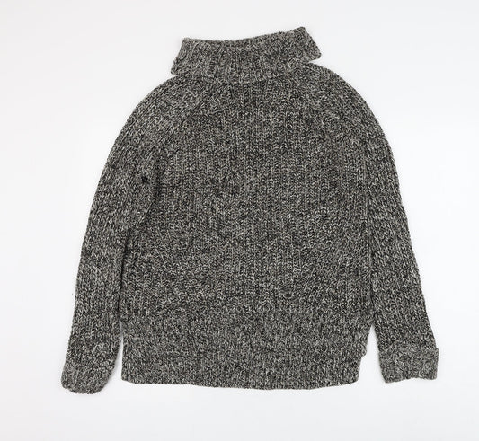 Womens UK Size 8 Topshop Grey Pullover Jumper