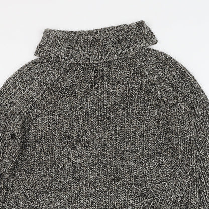 Womens UK Size 8 Topshop Grey Pullover Jumper