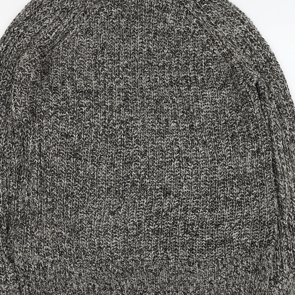 Womens UK Size 8 Topshop Grey Pullover Jumper