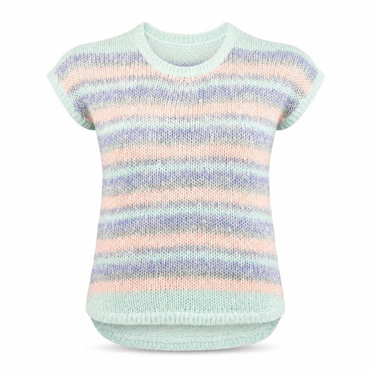 Womens UK Size 12 Intuition Multicoloured Pullover Jumper