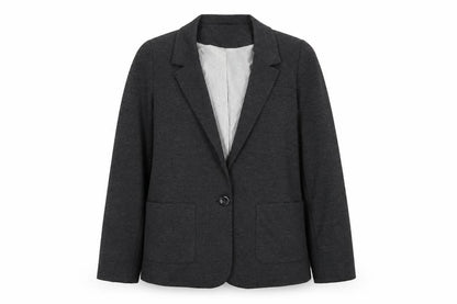 Oasis Womens Grey Jacket Blazer Size M Button