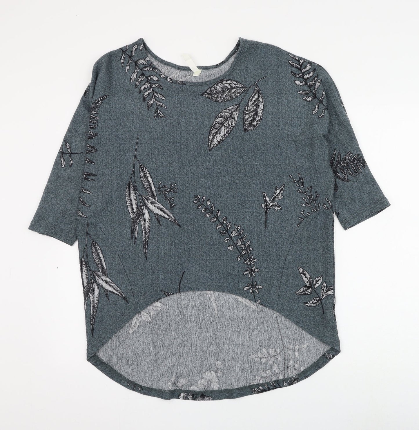 Womens UK Size 10 Preworn Grey Pullover Jumper