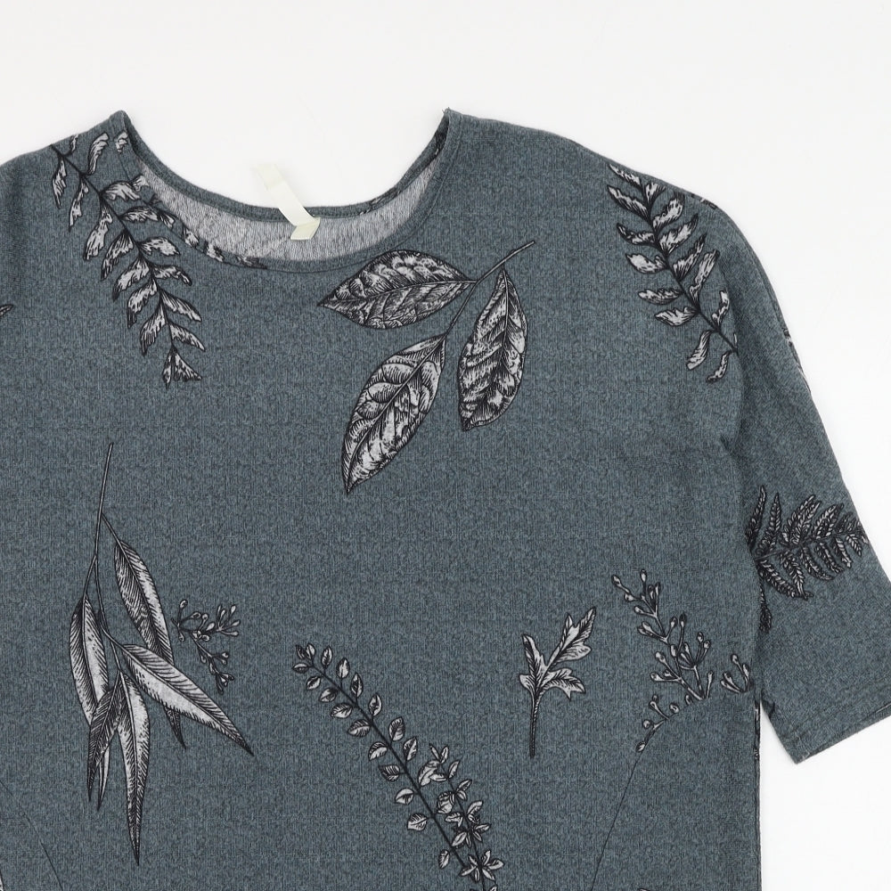 Womens UK Size 10 Preworn Grey Pullover Jumper