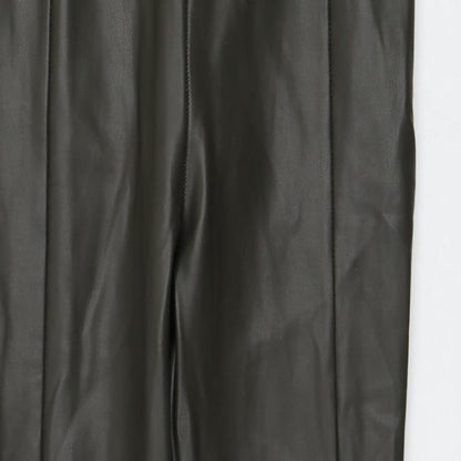 Very Womens Green Polyester Capri Leggings Size 12 L28 in