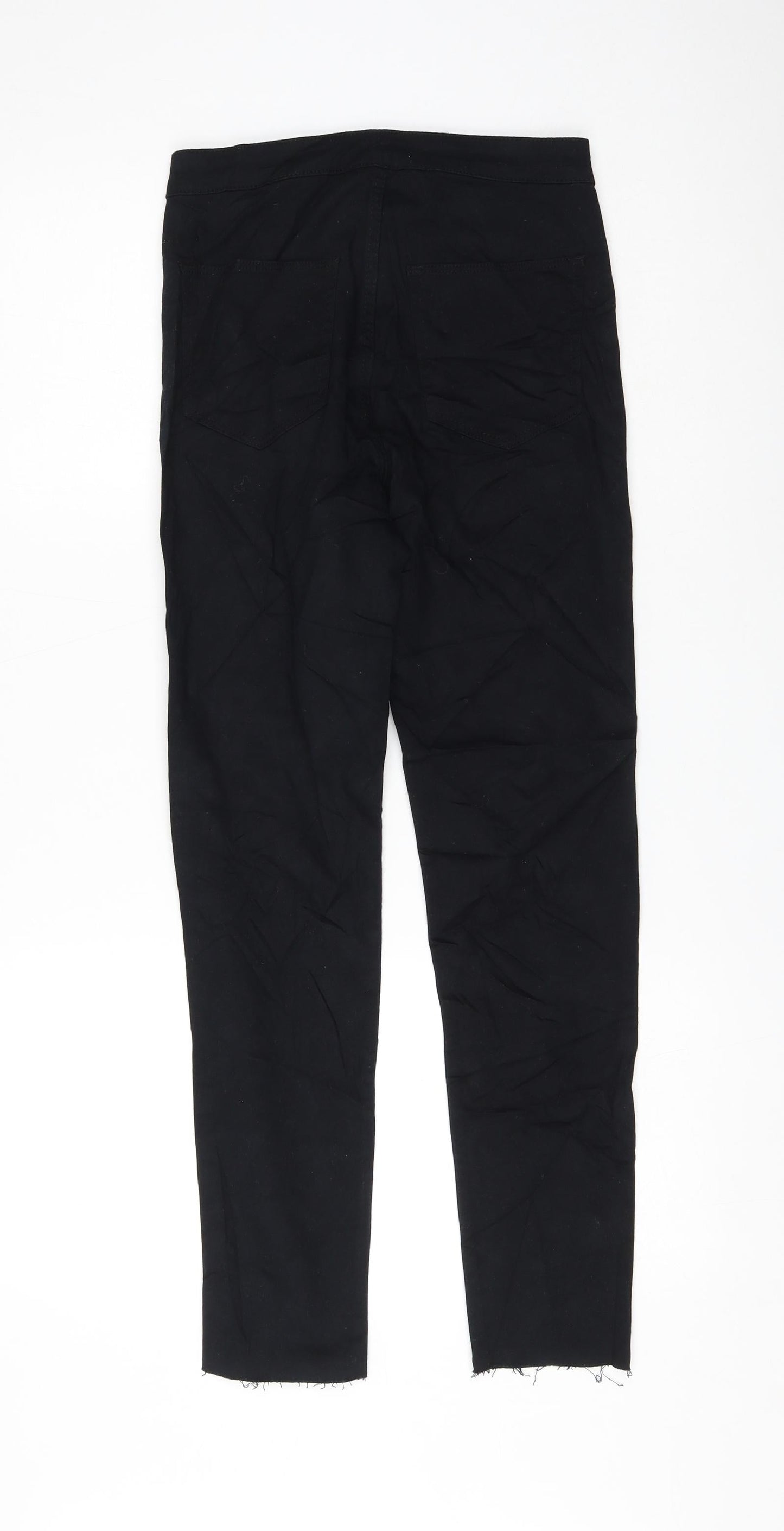 Womens UK Size 8 H&M Regular Fit Skinny Black Jeans
