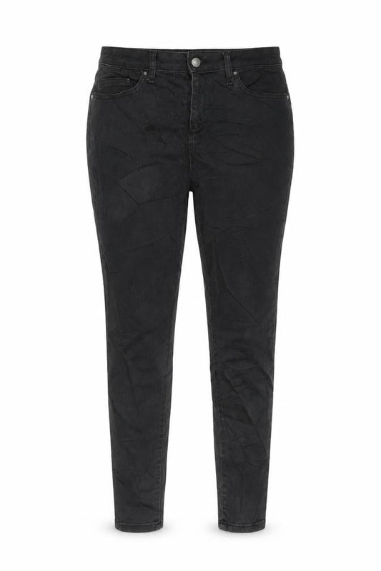 Very Womens Black Cotton Skinny Jeans Size 12 L29 in Regular Zip