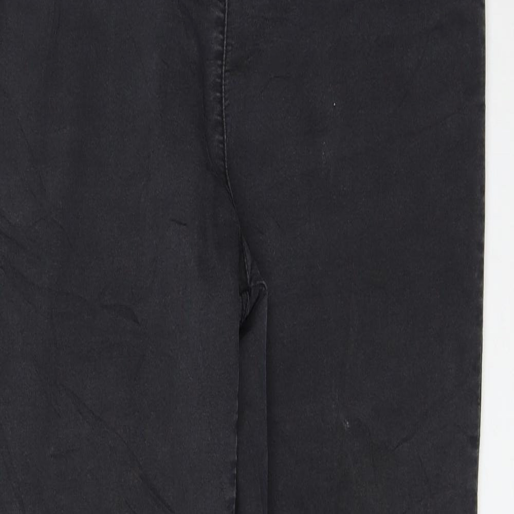 Womens UK Size 34 in Preworn Regular Fit Jegging Black Jeans