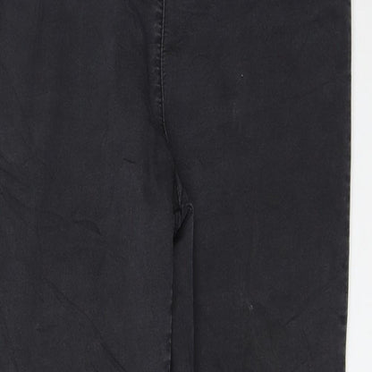 Womens UK Size 34 in Preworn Regular Fit Jegging Black Jeans