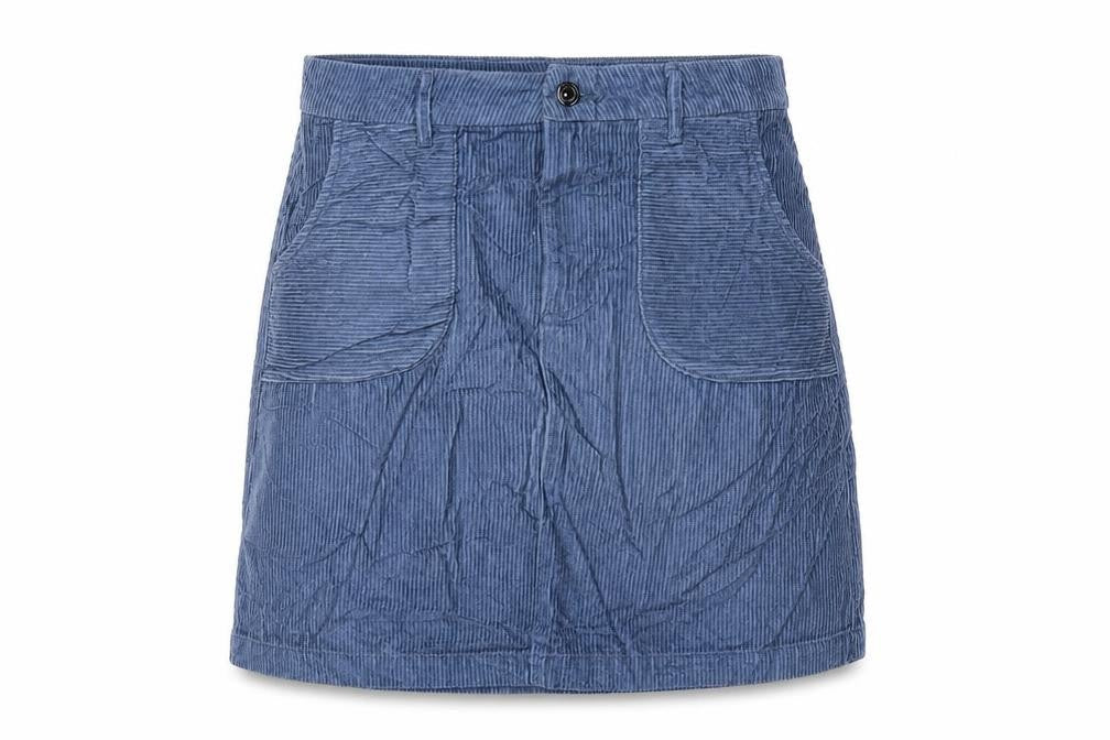 Womens UK Size 10 TU A-Line Corduroy Skirt