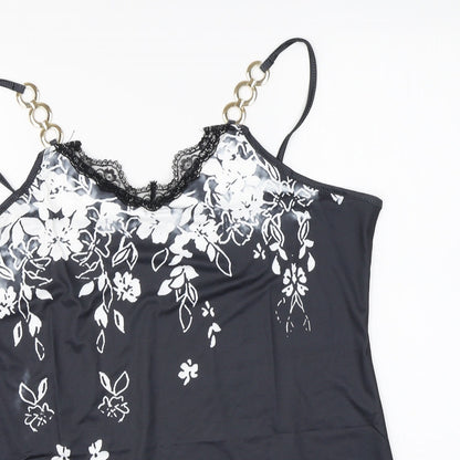 Womens UK Size 2XL Preworn Grey Camisole Blouse