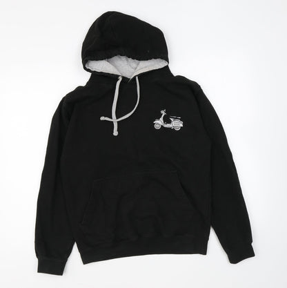 Mens UK Size S All We Do is Black Pullover Hoodie