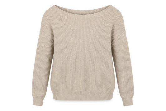 Womens UK Size S Missguided Beige Pullover Jumper