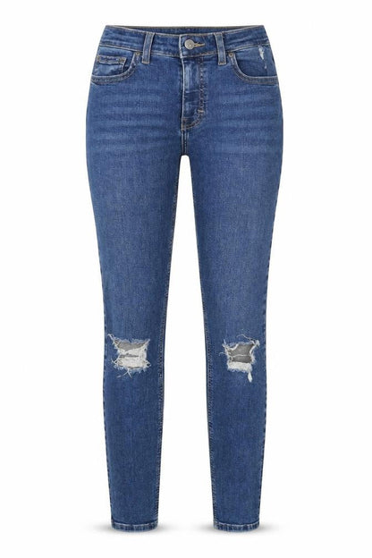 Womens UK Size 28 in Topshop Regular Fit Skinny Blue Jeans