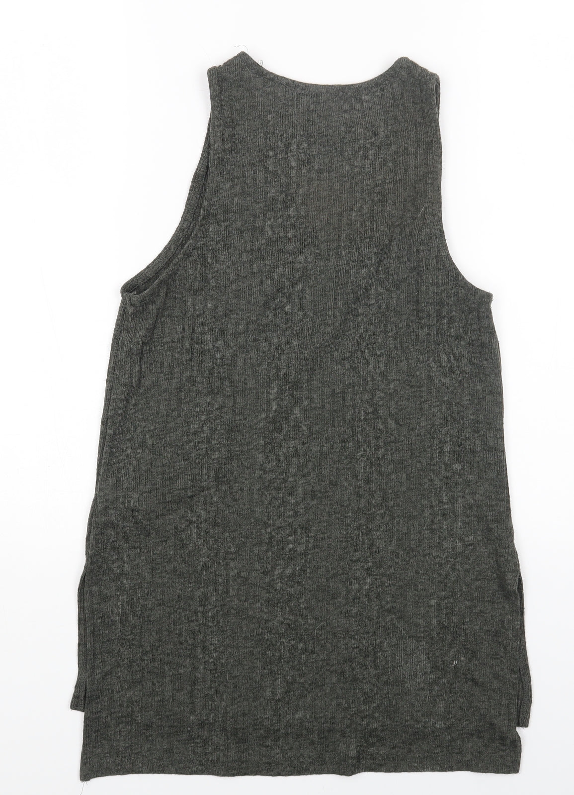 Womens UK Size 8 New Look Green Camisole T-Shirt