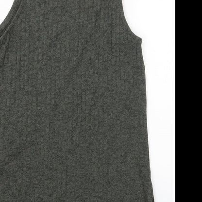 Womens UK Size 8 New Look Green Camisole T-Shirt