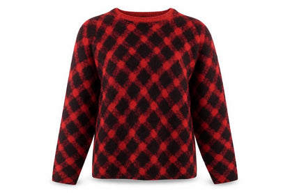Womens UK Size 12 Marks and Spencer Red Pullover Jumper