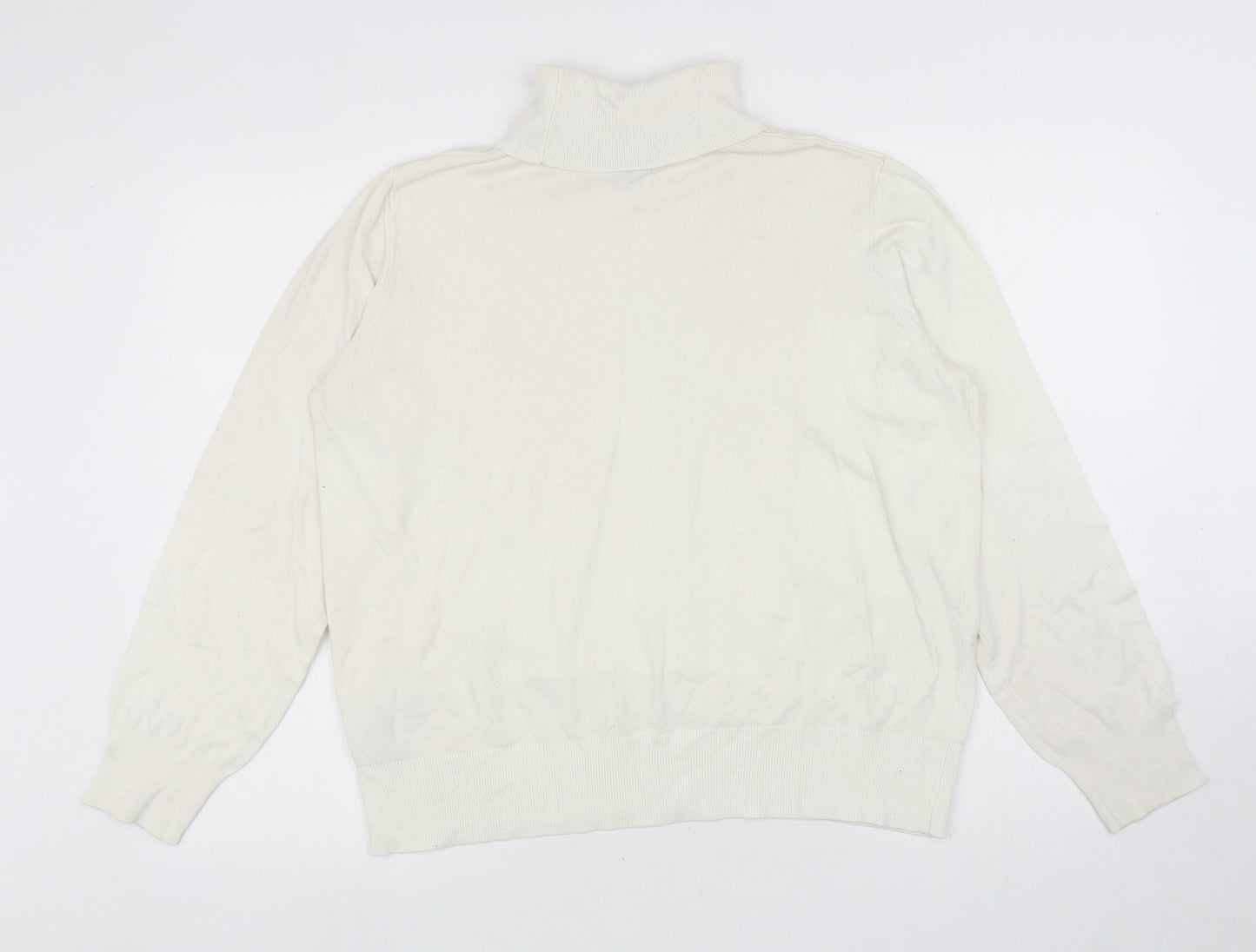 Womens UK Size XL H&M Ivory Pullover Jumper