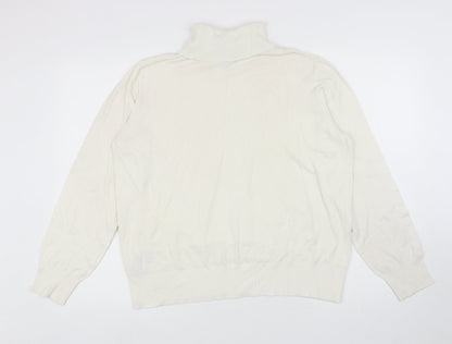 Womens UK Size XL H&M Ivory Pullover Jumper