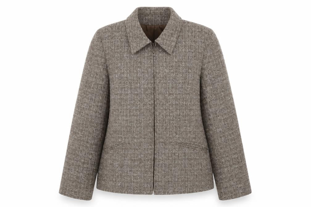 Womens UK Size 12 EWM Brown Jacket